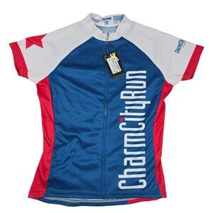 Hill Killer Cycling Jersey Mens Small Charm City Run Baltimore 3 Pocket Rear New